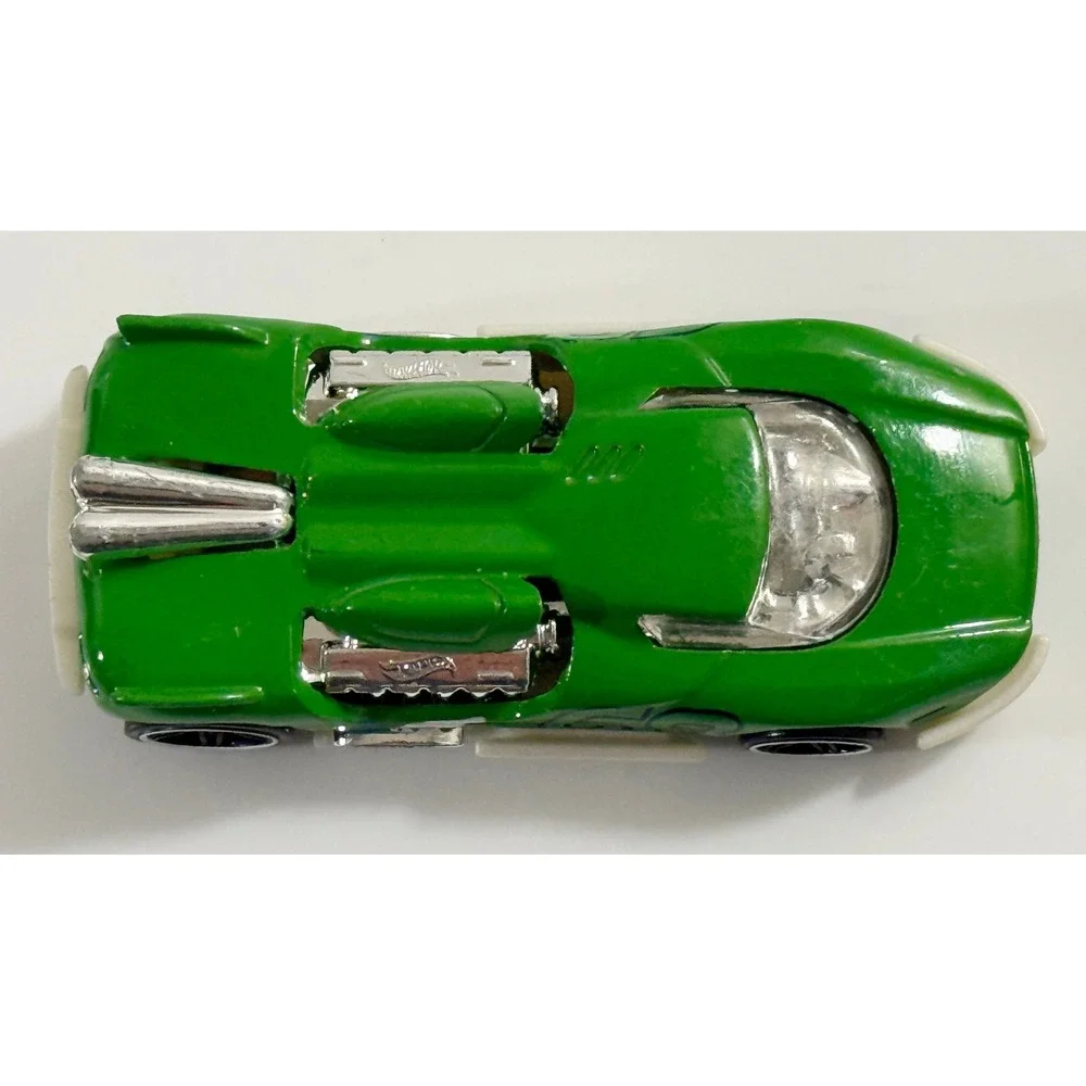 Hot Wheels Twin Mill III Diecast Car Kids 1:64 Green 68 Racing‎ Graphics J07